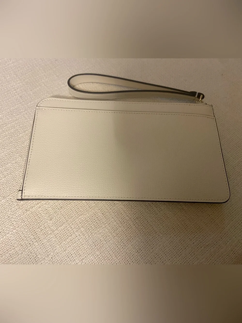 kate spade Lucy Leather Wristlet with 3D Pink Floral Appliqués